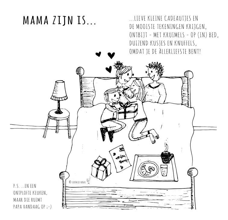 Mama zijn is…