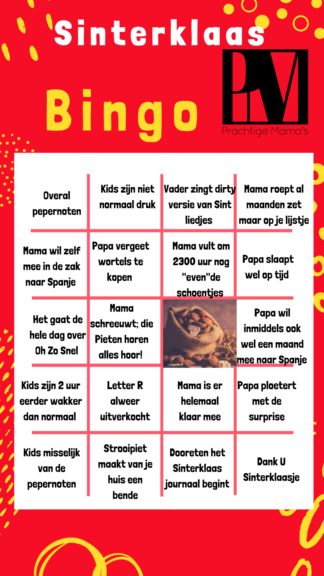 Sinterklaas Bingo