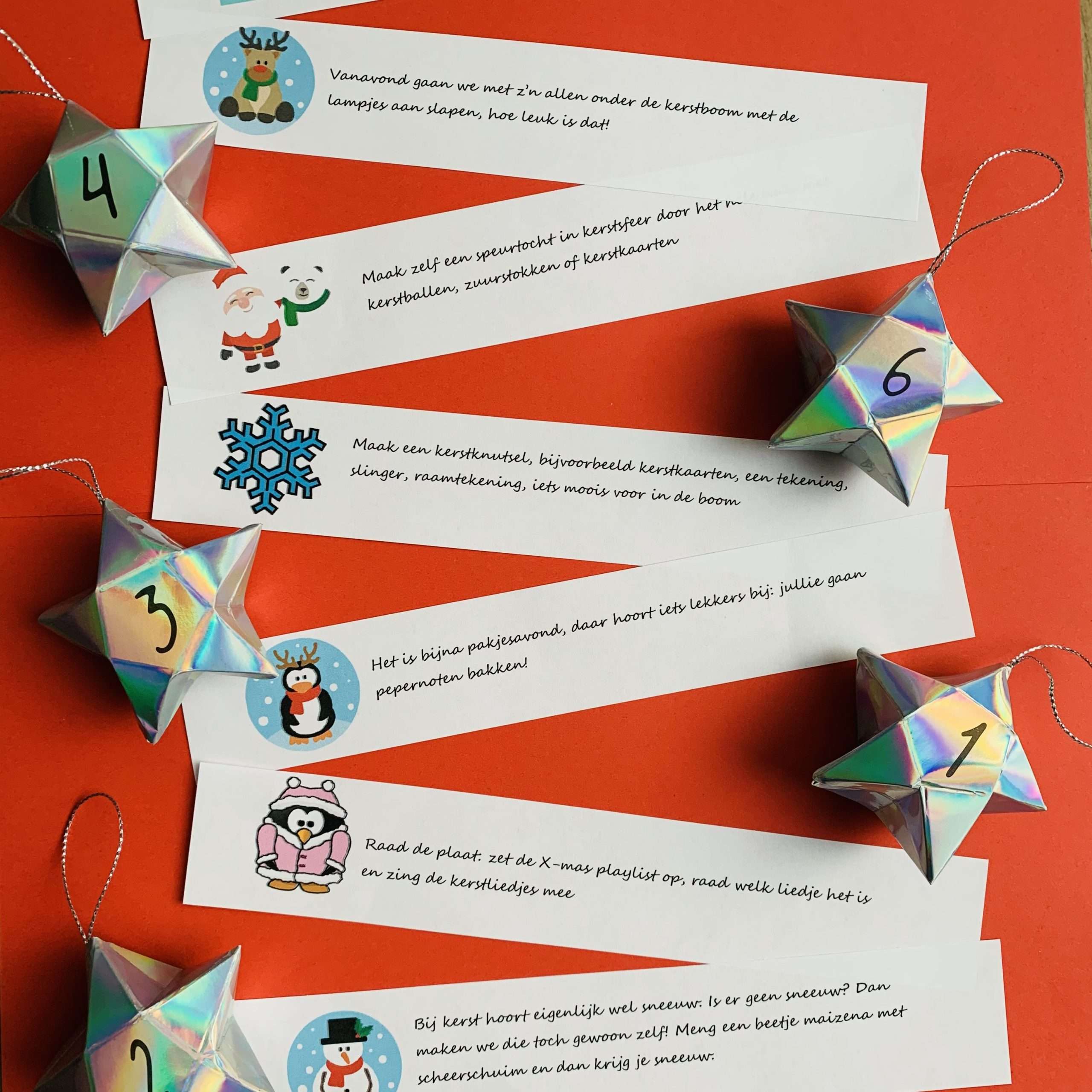 Adventkalender
Zelfgemaakt
Kerst
Verrassingen
Feestdagen
Creatief
DIY
December
Familieplezier
Activiteiten
Feestelijke decoratie
Kalenderideeën
Knutselwerk
Adventtijd
Gezinsactiviteiten